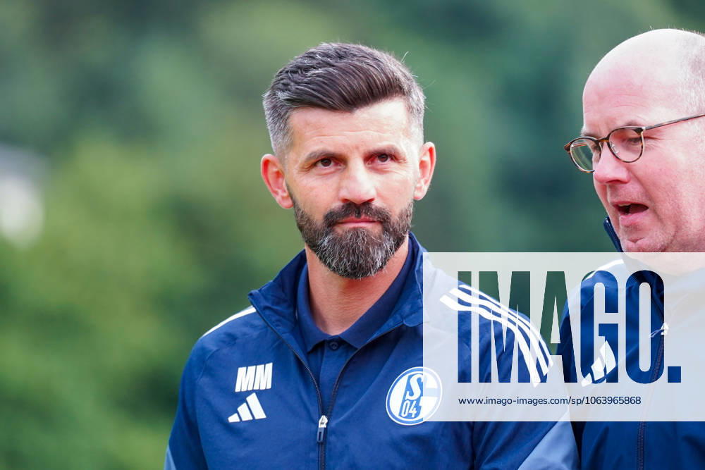 FC Schalke 04 training camp Neustift im Stubaital test match 09 07 2025 FC Schalke 04 vs Panathinaikos Athens Silberstadt Arena Schwaz, Austria Coach Miron Muslic Schalke 04