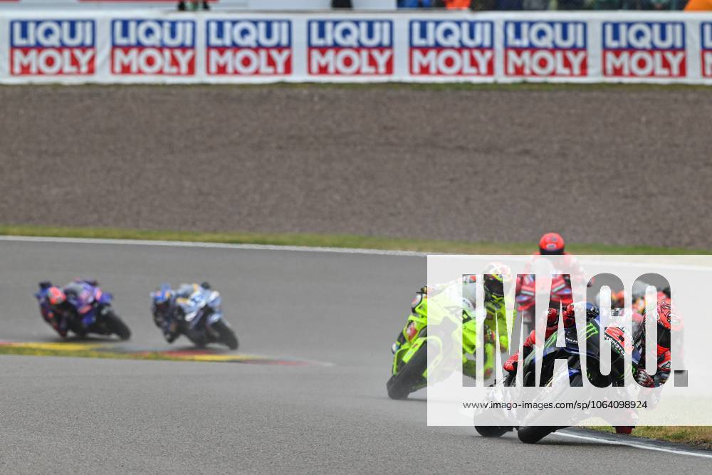 Sprint race of MotoGP Liqui Moly Motorrad Grand Prix Deutschland at Sachsenring Circuit. July 12 2025 In picture: Fabio Quartararo Carrera al sprint del Gran Premio Liqui Moly Motorrad de MotoGP de Alemania en el Circuito de Sachsenring, 12 de Julio de 2025 POOL MotoGP.com Cordon Press Images will be for editorial use only. Mandatory credit: MotoGP.com Cordon Press Cordon Press Cordon Press Cordon Press