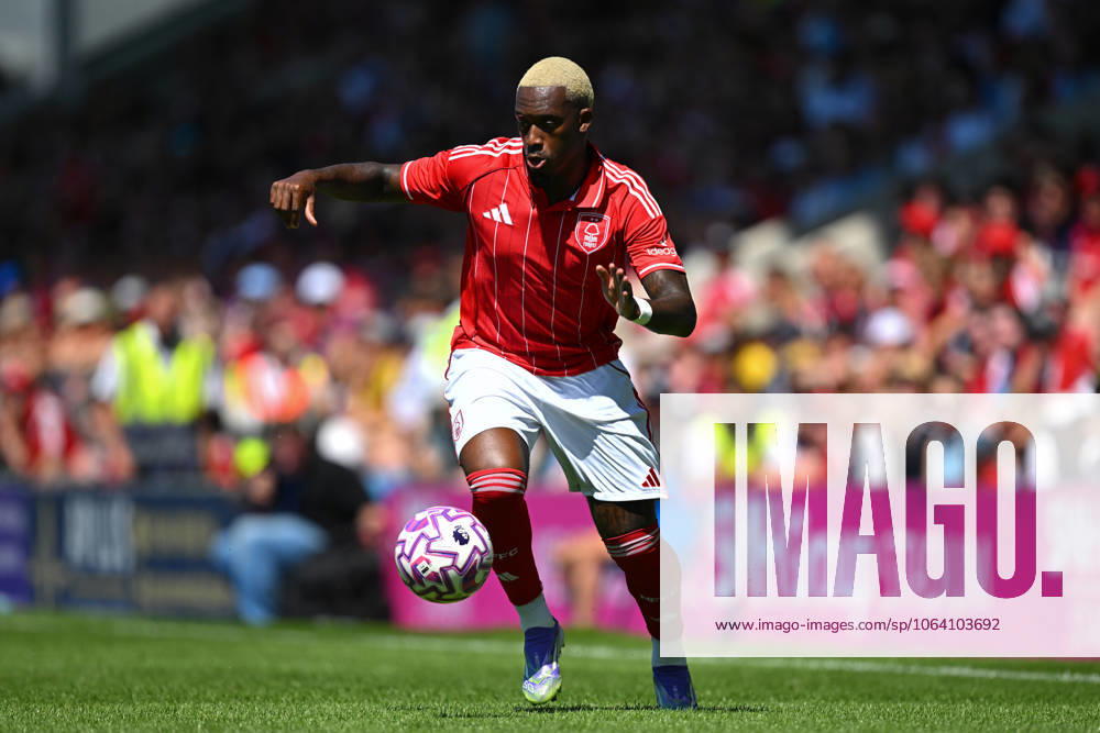 Chesterfield v Nottingham Forest - Pre-Season Friendly Callum Hudson-Odoi of Nottingham Forest participates in the pre-season friendly match between Chesterfield and Nottingham Forest at the SMH Group Stadium in Chesterfield, England, on July 12, 2025. Chesterfield Derbyshire United Kingdom