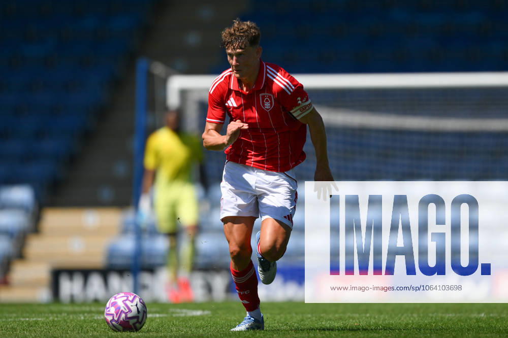Chesterfield v Nottingham Forest - Pre-Season Friendly Ryan Yates of Nottingham Forest is in action during the pre-season friendly match between Chesterfield and Nottingham Forest at the SMH Group Stadium in Chesterfield, England, on July 12, 2025. Chesterfield Derbyshire United Kingdom