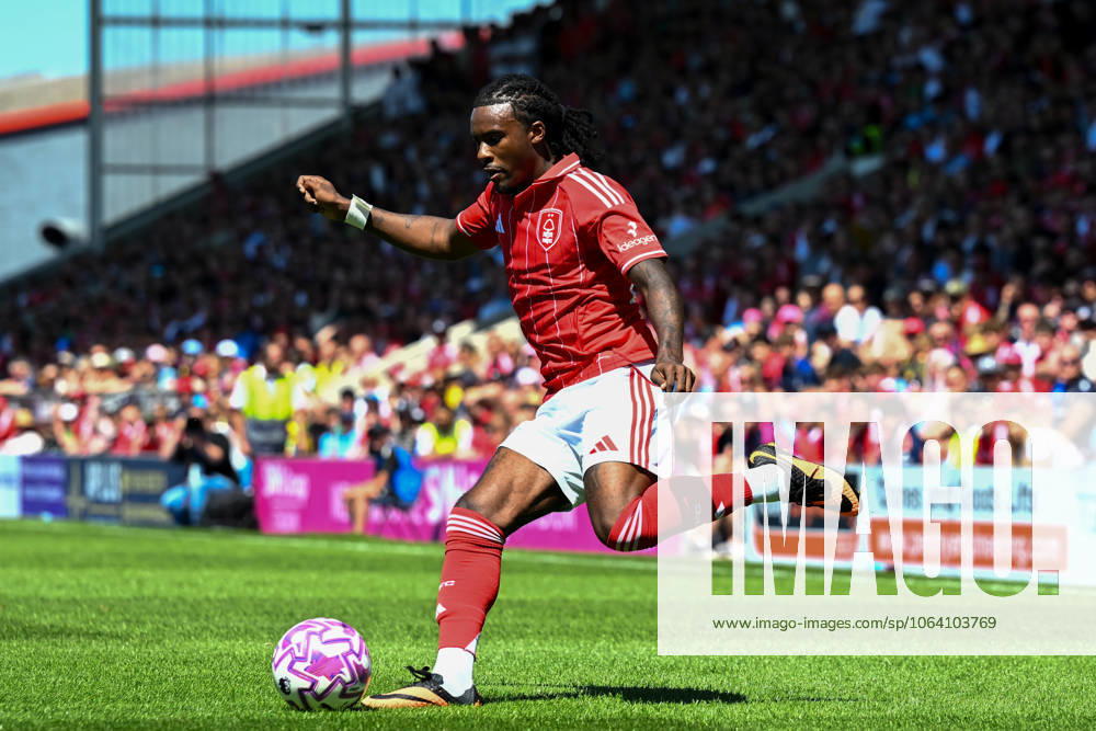 Chesterfield v Nottingham Forest - Pre-Season Friendly Omar Richards of Nottingham Forest participates in the pre-season friendly match between Chesterfield and Nottingham Forest at the SMH Group Stadium in Chesterfield, England, on July 12, 2025. Chesterfield Derbyshire United Kingdom