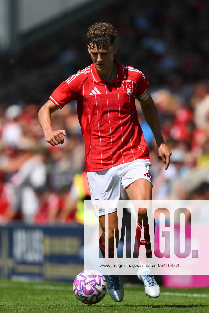 Chesterfield v Nottingham Forest - Pre-Season Friendly Ryan Yates of Nottingham Forest is in action during the pre-season friendly match between Chesterfield and Nottingham Forest at the SMH Group Stadium in Chesterfield, England, on July 12, 2025. Chesterfield Derbyshire United Kingdom