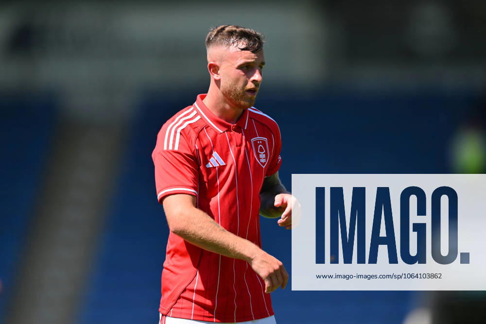 Chesterfield v Nottingham Forest - Pre-Season Friendly Dale Taylor of Nottingham Forest participates in the pre-season friendly match between Chesterfield and Nottingham Forest at the SMH Group Stadium in Chesterfield, England, on July 12, 2025. Chesterfield Derbyshire United Kingdom