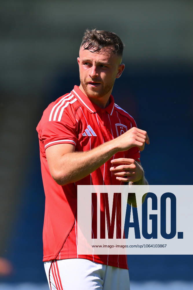 Chesterfield v Nottingham Forest - Pre-Season Friendly Dale Taylor of Nottingham Forest participates in the pre-season friendly match between Chesterfield and Nottingham Forest at the SMH Group Stadium in Chesterfield, England, on July 12, 2025. Chesterfield Derbyshire United Kingdom