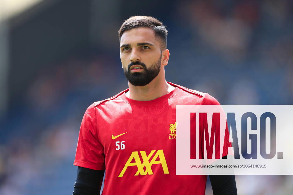 Fußball Vorsaison-Freundschaftsspiel Preston North End gegen Liverpool 13. Juli 2025 Vorsaison-Freundschaftsspiel Preston North End gegen Liverpool Liverpools Torwart Giorgi Mamardashvili Foto Simon Stacpoole Abseits Preston UK