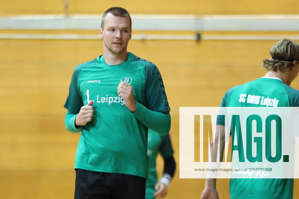 HBL1 Training kick-off of SC DHfK Leipzig, 17 07 25 Goalkeeper Tomas Mrkva 16, SC DHfK Leipzig Handball, DAIKIN HBL, Season 2025 2026, Training kick-off of SC DHfK Leipzig on 17 07 25 in the Quarterback Immobilien Arena Leipzig Kleine Arena