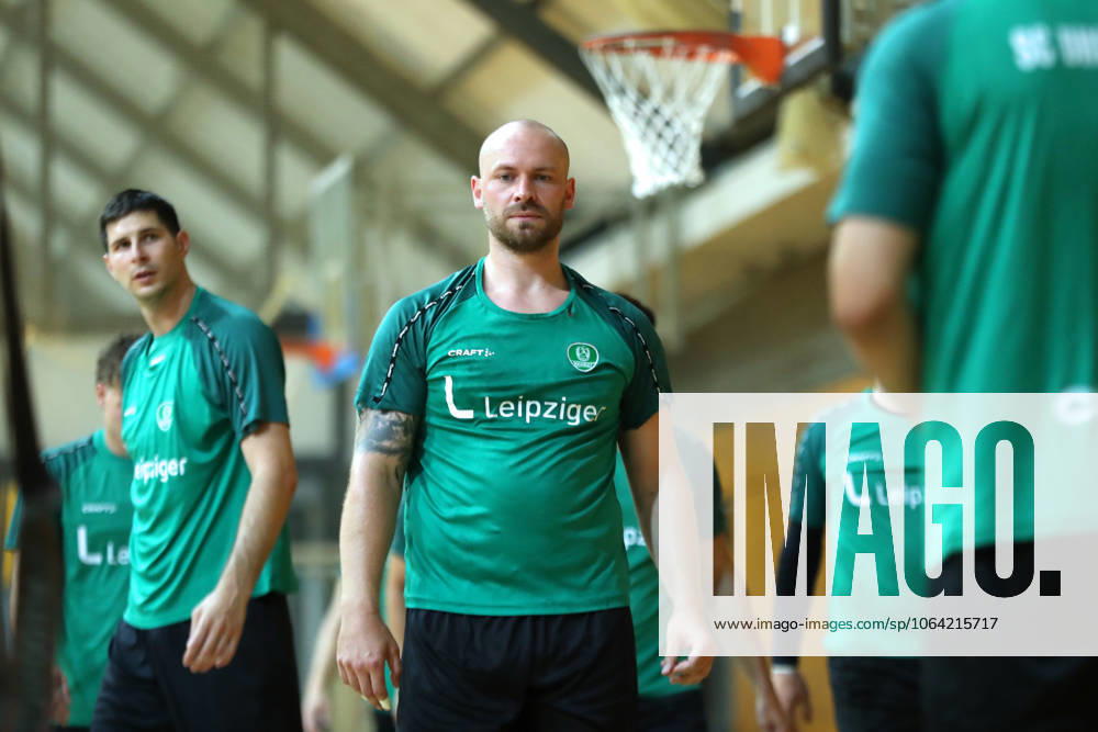 HBL1 Training kick-off of SC DHfK Leipzig, 17 07 25 Moritz Preuss 24, SC DHfK Leipzig Handball, DAIKIN HBL, Season 2025 2026, Training kick-off of SC DHfK Leipzig on 17 07 25 in the Quarterback Immobilien Arena Leipzig Kleine Arena