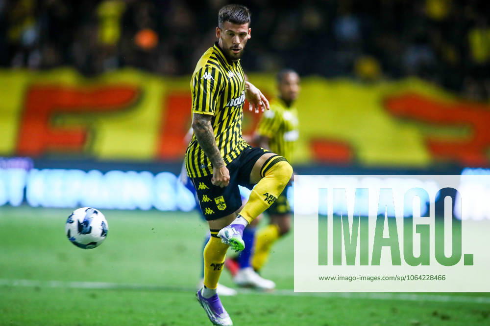Aris player Carles Perez in action during a friendly soccer game between Aris FC and Anorthosis Famagusta. Thessaloniki Greece - ZUMAp191 0826312920st