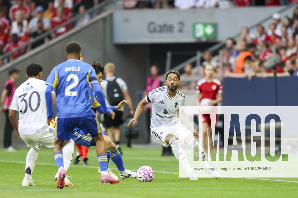 Manchester United, ManU FC v Leeds United FC, Pre-Season Friendly, Stockholm Manchester United forward Matheus Cunha (10) in action during the Manchester United FC v Leeds United FC Pre-Season Friendly match at the Strawberry Arena, Stockholm, Sweden on 19 July 2025 Credit: Phil Duncan Every Second Media Editorial use only. All images are copyright Every Second Media Limited. No images may be reproduced without prior permission.