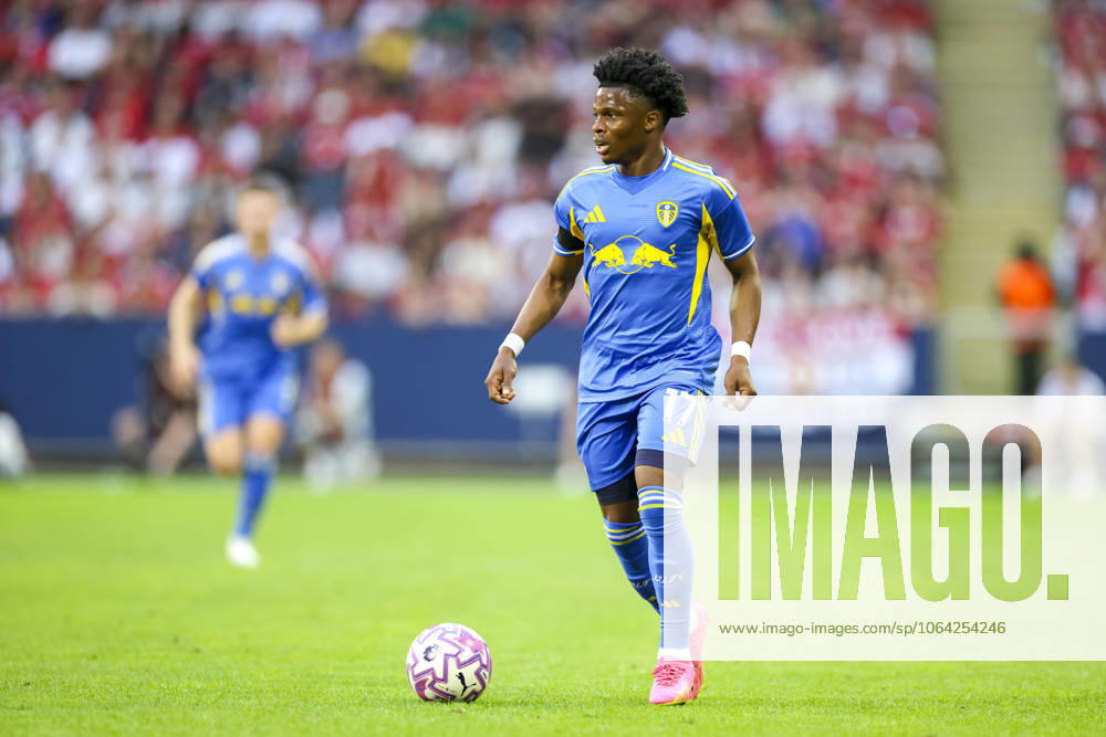Manchester United, ManU FC v Leeds United FC, Pre-Season Friendly, Stockholm Leeds United forward Largie Ramazani (17) during the Manchester United FC v Leeds United FC Pre-Season Friendly match at the Strawberry Arena, Stockholm, Sweden on 19 July 2025 Credit: Phil Duncan Every Second Media Editorial use only. All images are copyright Every Second Media Limited. No images may be reproduced without prior permission.