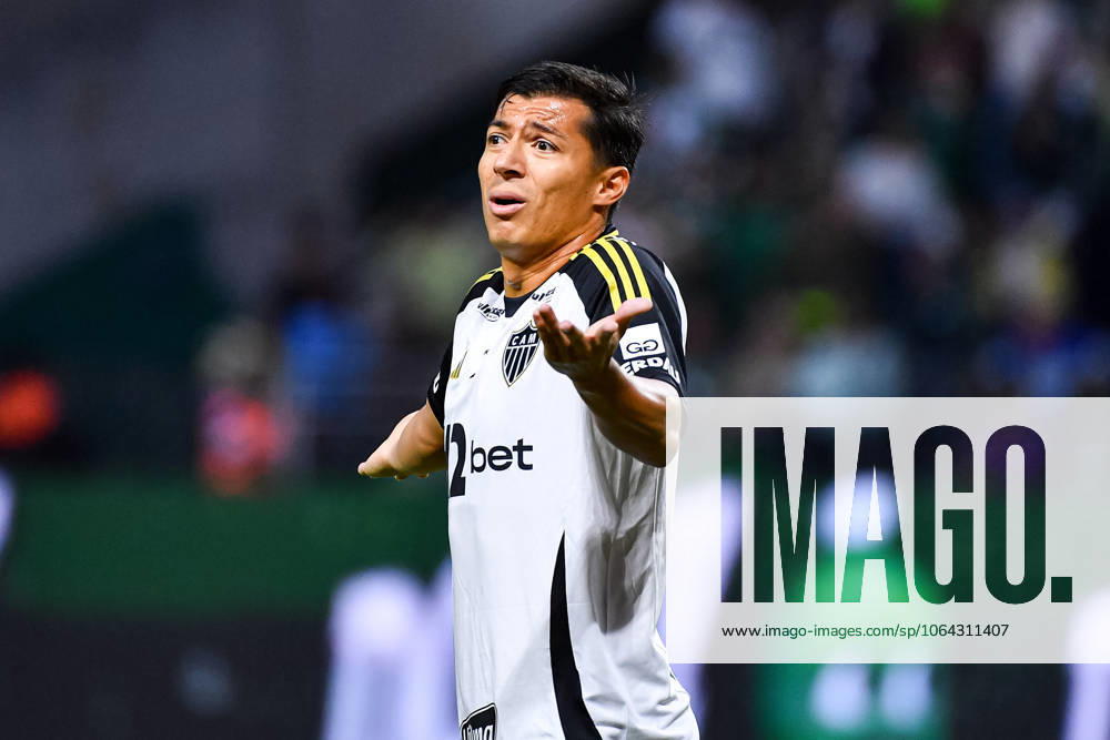Palmeiras x Atlético MG SaO PAULO, SP - 20.07.2025: PALMEIRAS X ATLéTICO MG - Alan Franco of Atlético MG during the match between Palmeiras x Atlético MG, valid for the fifteenth round of the 2025 Brazilian Football Championship, this Sunday, (20) at Allianz Parque, SP. (Photo: Roberto Casimiro Fotoarena) x2773527x RobertoxCasimiro