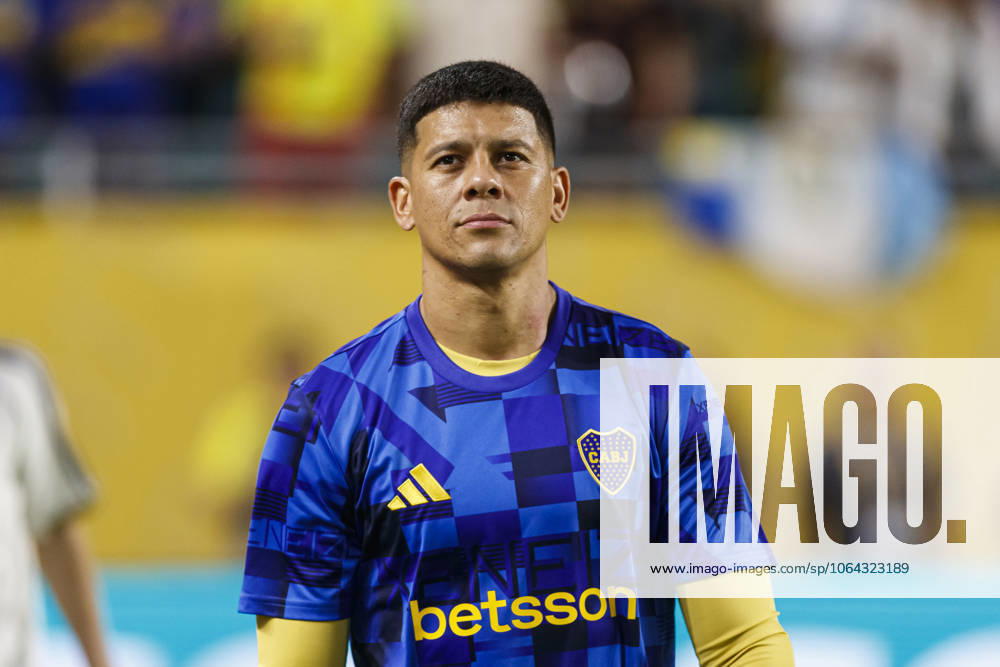 FC Bayern Munchen v Boca Juniors - FIFA Club World Cup 2025 Miami, Florida - June 20: Marcos Rojo of Boca Juniors during the FIFA Club World Cup 2025 match between FC Bayern Munchen and Boca Juniors at Hard Rock Stadium Miami Hard Rock Stadium Florida United States