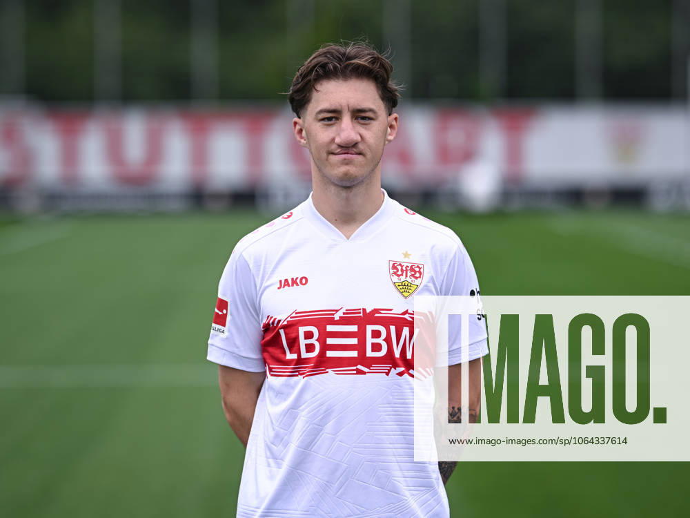 FOOTBALL 1 BUNDESLIGA SEASON 2025 2026 21 07 2025 Photo session at VfB Stuttgart on the training ground Angelo Stiller