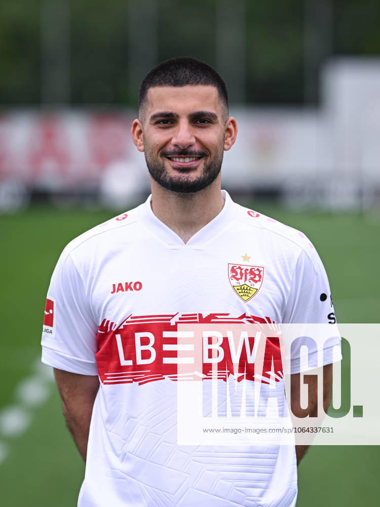 FOOTBALL 1 BUNDESLIGA SEASON 2025 2026 21 07 2025 Photo session at VfB Stuttgart on the training ground Deniz Undav