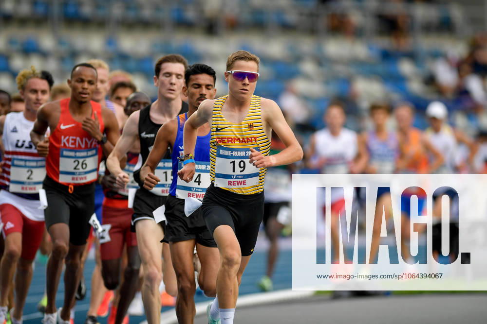 athletics, FISU World University Games 2025 v r Lukas Ehrle sets the pace Bochum kp