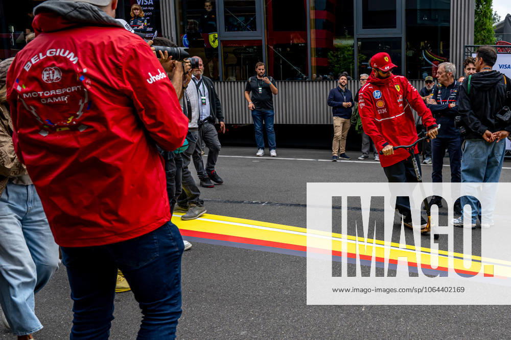 STAVELOT, BELGIUM: Lewis Hamilton, racing for the Ferrari team during the 2025 Formula 1 Belgian Grand Prix at the Circuit de Spa-Francorchamps in Stavelot, Belgium