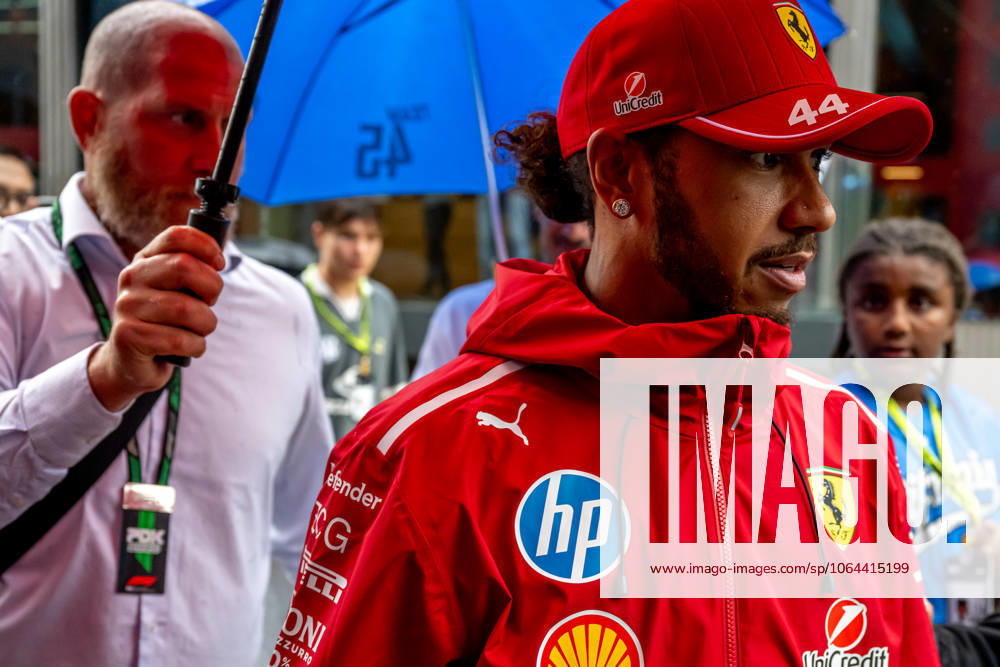 STAVELOT, BELGIUM: Lewis Hamilton, racing for the Ferrari team during the 2025 Formula 1 Belgian Grand Prix at the Circuit de Spa-Francorchamps in Stavelot, Belgium