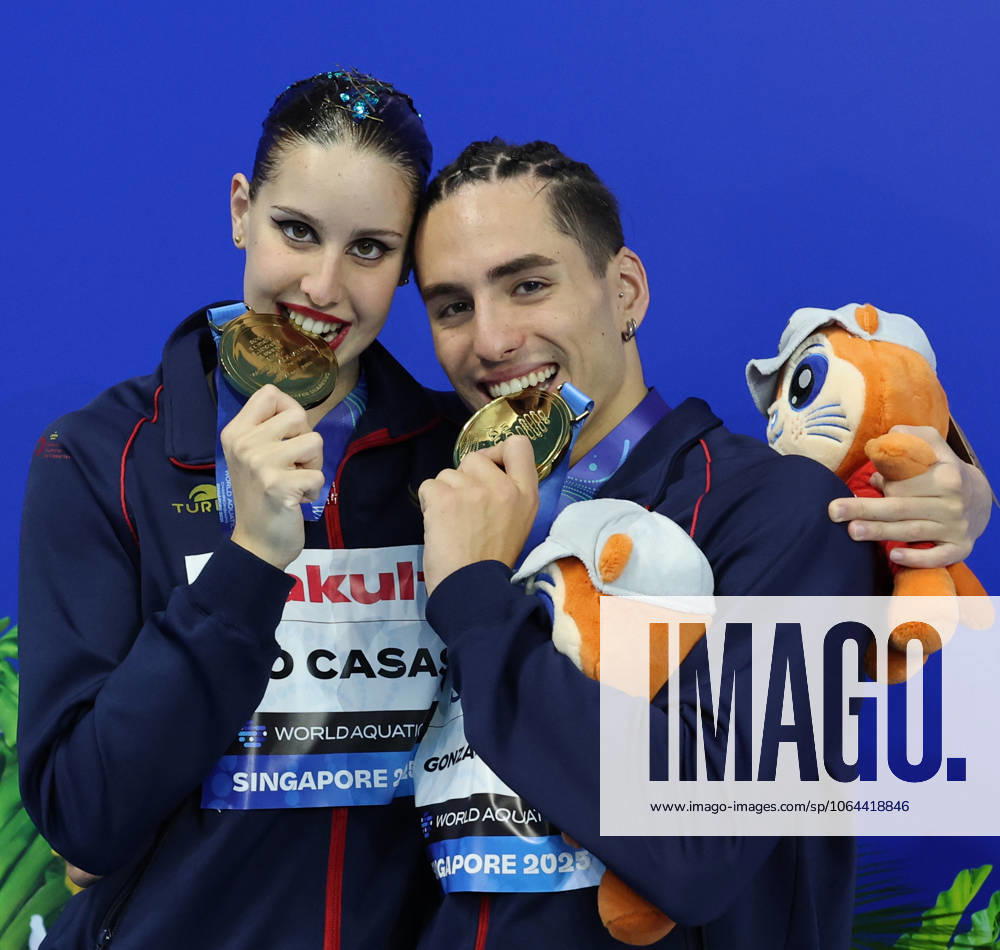 World Aquatics Championships 2025 Singapore World Aquatics Championships 2025, Singapore ðü July 25 10:02 AM SGT ðüÖ Gold Spain ðü‡ªðü‡¸ Dennis Gonzalez Boneu & Iris Tio Casas deliver a mesmerizing free routine to top the podium. ðü¥ˆ Silver Neutral Athletes ðü‡·ðü‡º (NAB) Aleksandr Maltsev & Olesia Platonova secure silver with trademark elegance and precision. ðü¥‰ Bronze Great Britain ðü‡¬ðü‡ß Ranjuo Tomblin & Isabelle Thorpe impress judges and audiences alike, taking home bronze. Golden Grace from Spain! Dennis Gonzalez & Iris Tio claim top honors in the Mixed Duet Free Final, edging out NABs Maltsev & Platonova, while Britains Tomblin & Thorpe round off the podium in Singapore. Singapore Aquatics Centre Singapore