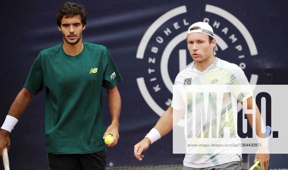 TENNIS - ATP, Tennis Herren Generali Open 2025 KITZBUEHEL,AUSTRIA,25.JUL.25 - TENNIS - ATP World Tour, Generali Open. Image shows Francisco Cabral (POR) and Lucas Miedler (AUT). GEPAxpictures xMatthiasxHauer