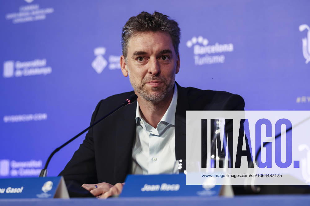 Pau Gasol attends his press conference, PK, Pressekonferenz during the presentation Ryder Cup 2031 at Camiral Golf & Wellness on July 25, 2025 in Caldes de Malavella, Girona, Spain. Caldes De Malavella SPAIN - ZUMAa181 20250725_zaa_a181_004