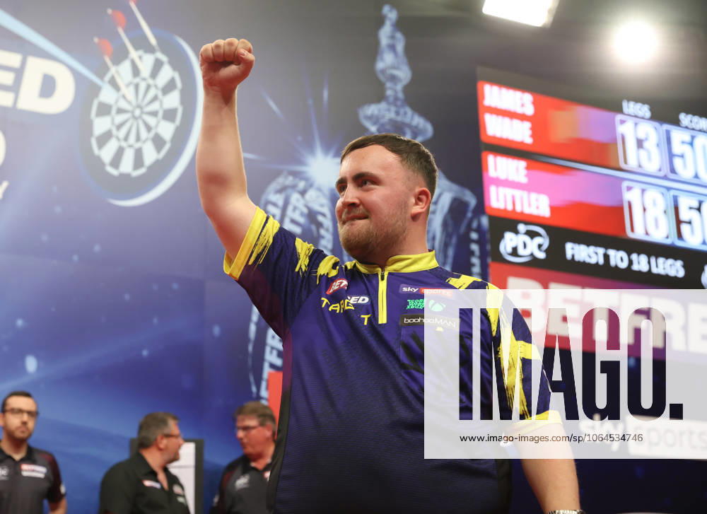 World Matchplay Darts Luke Littler during the Betfred World Matchplay Darts at Winter Gardens, Blackpool, United Kingdom on 27 July 2025. Blackpool Winter Gardens United Kingdom Editorial use only ,