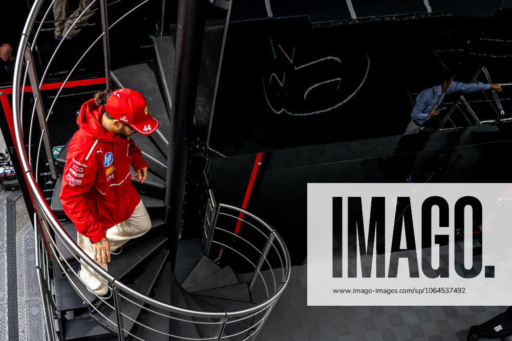 STAVELOT, BELGIUM: Lewis Hamilton, racing for the Ferrari team during the 2025 Formula 1 Belgian Grand Prix at the Circuit de Spa-Francorchamps in Stavelot, Belgium