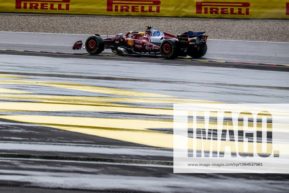 STAVELOT, BELGIUM: Lewis Hamilton, racing for the Ferrari team during the 2025 Formula 1 Belgian Grand Prix at the Circuit de Spa-Francorchamps in Stavelot, Belgium