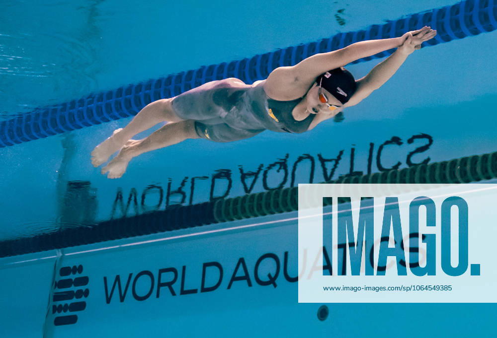 (250728) -- SINGAPORE, July 28, 2025 -- Yu Zidi of China competes during the women s 200m medley semifinal of swimming at the World Aquatics Championships in Singapore, July 27, 2025. ) (SP)SINGAPORE-WORLD AQUATICS CHAMPIONSHIPS-SWIMMING-WOMEN S 200M MEDLEY XiaxYifang