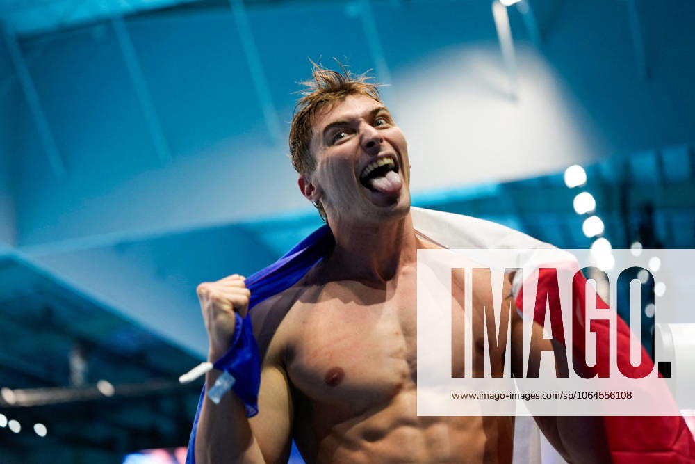 Maxime Grousset Wins Gold at World Aquatics Championships - Singapore Maxime Groussset (FRA) during the World Aquatics Championships – Swimming competition on Saturday at the Singapore Sports Hub, Singapore on July 28, 2025. Photo by Antoine Lapeyre ABACAPRESS.COM Singapore Singapore