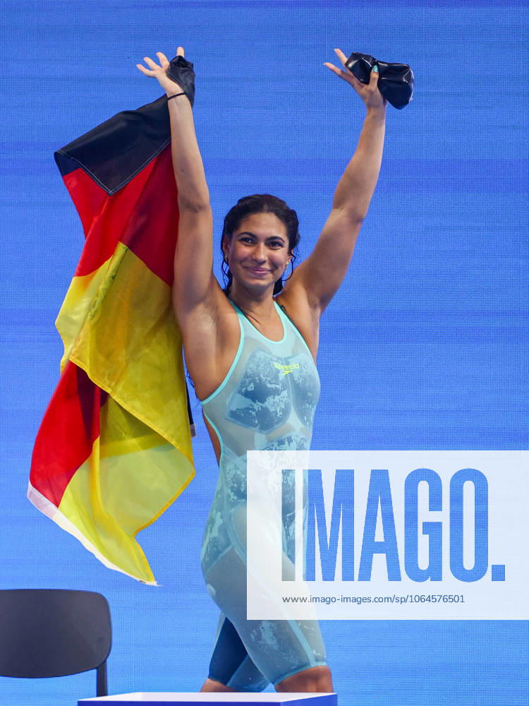 World Champion Anna Elendt of Germany Women100m Breaststroke, Swimming, Singapore 2025 World Aquatics Championships, WCH Arena, July 29, 2025, Singapore, Singapore.