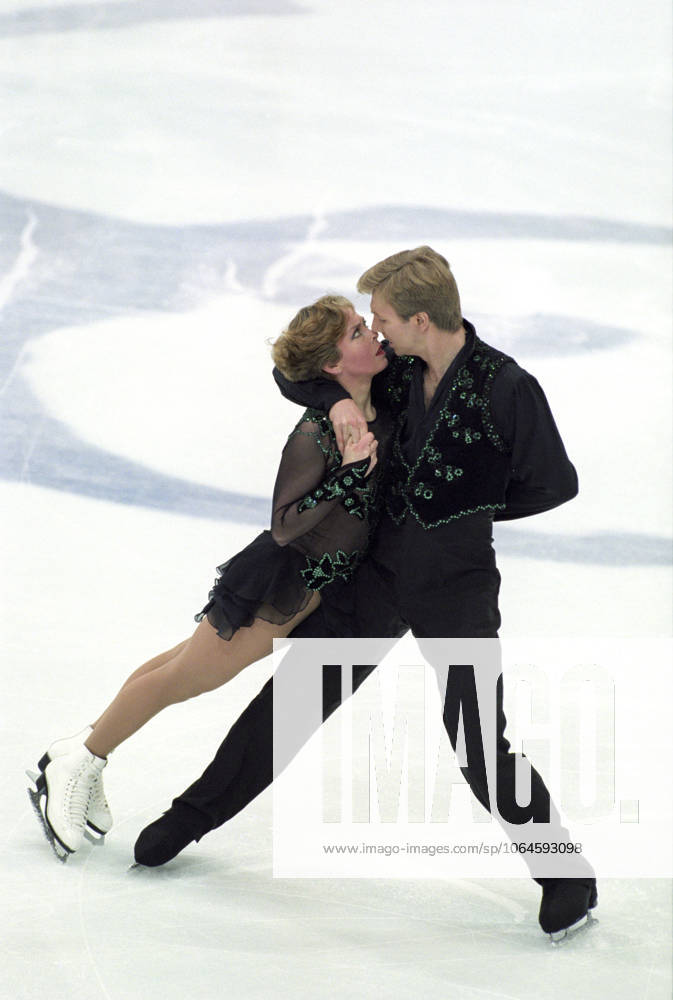 HAMAR 19940220 OL 94 Lillehammer Winter Olympics at Lillehammer Skating Ice dance Original dance Hamar Olympic amphitheater The British couple Jayne Torvill and Christopher Dean who became Olympic champions in 1984 returned to the amateur ranks to participate in the 94 Olympics They were no. 3 Here in action in the Original dance Photo Hans Brox NTB Hamar Norway ED . RESTRICTED USE FOR BETTING COMPANIES Ref:0240247065st