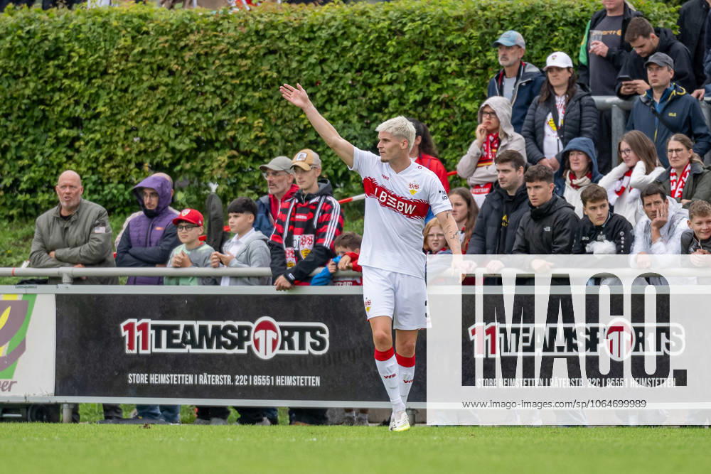 Ramon Hendriks VfB Stuttgart, 3 GER, VfB Stuttgart vs Toulouse FC, Football, Test match, Season 2025 2026, 02 08 2025 GER, VfB Stuttgart vs Toulouse FC, Football, Test match, Season 2025 2026, 02 08 2025 Heimstetten