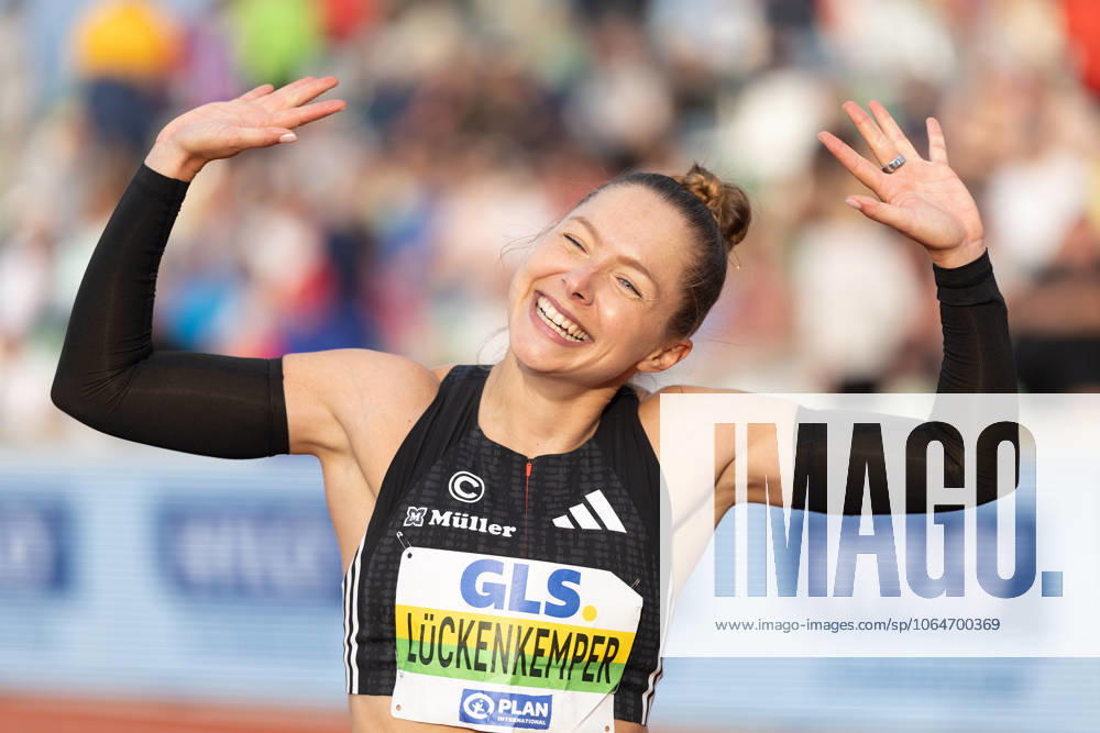 German Athletics Championships 2025 Gina Lueckenkaemper, Gina Lueckenkaemper becomes German Champion over 100 meters German Athletics Championships 2025 on Saturday, August 2, 2025 in Dresden , Dresden Hessen Germany Heinz Steyer Stadium