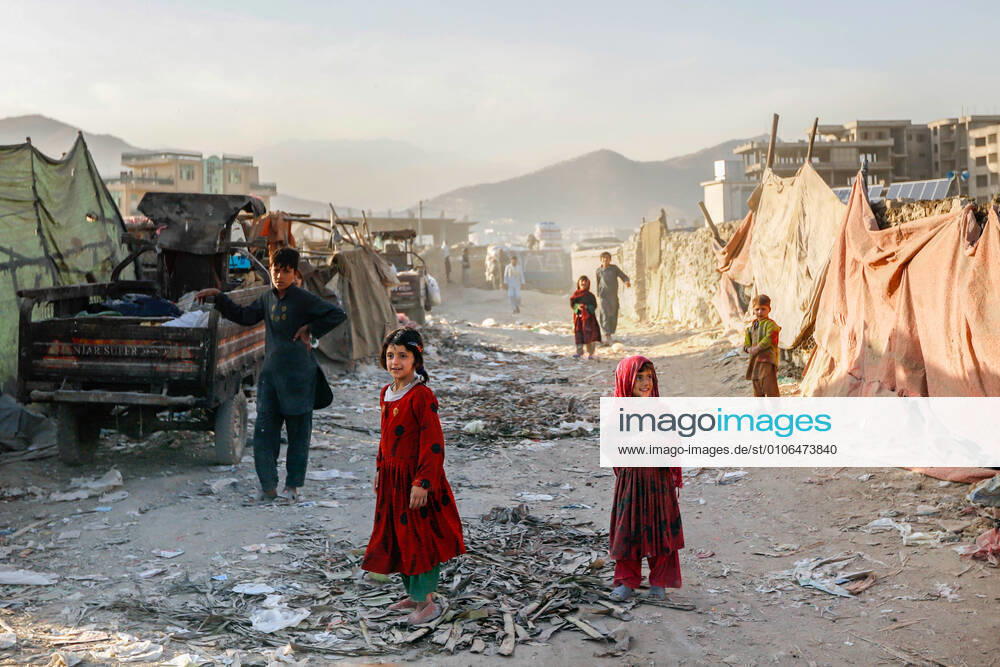 Displaced people on the outskirts of Kabul Children in a refugee camp on the outskirts of Kabul Many Afghans have fled their homes in Badakhshan, Sar-e-Pul, Kunduz, Helmand, Badghis, and Baghlan provinces due to insecurity and have settled with their families in other parts of Afghanistan, especially on the outskirts of Kabul, among the rubble and municipal waste collection sites. Kabul outskirts Kabul Kabul Afghanistan