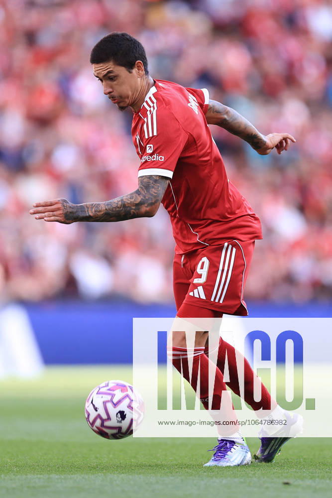 Fußball Vorsaison Freundschaftsspiel Liverpool v Athletic Bilbao 4. August 2025 Vorsaison Freundschaftsspiel Liverpool v Athletic Bilbao Darwin Nunez von Liverpool Foto Simon Stacpoole Abseits Liverpool UK