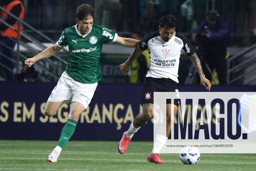 Palmeiras and Corinthians in the round of 16 of the Copa do Brasil Matheus Bidu of Corinthians during the match against Palmeiras in the second leg of the round of 16 of the Copa do Brasil, at Allianz Parque, west of Sao Paulo, this Wednesday, the 6th. SoO PAULO SoO PAULO BRAZIL
