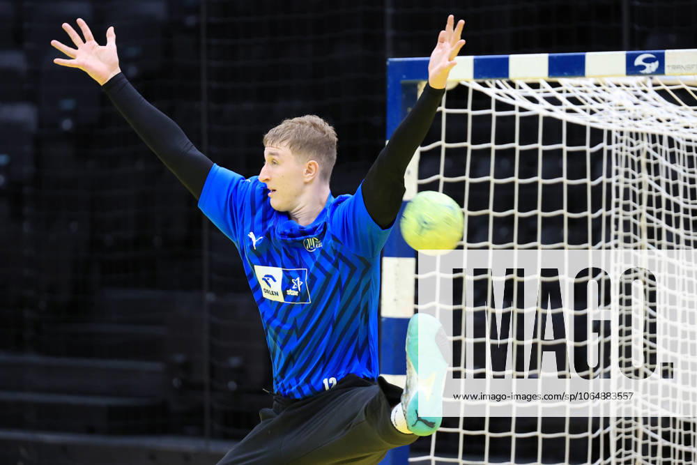HANDBALL - HBL, Kiel, training camp GRAZ,AUSTRIA,08.AUG.25 - HANDBALL - HBL Handball-Bundesliga, THW Kiel, training. Image shows Leon Nowottny (Kiel). GEPAxpictures Buehner-Weinrauch