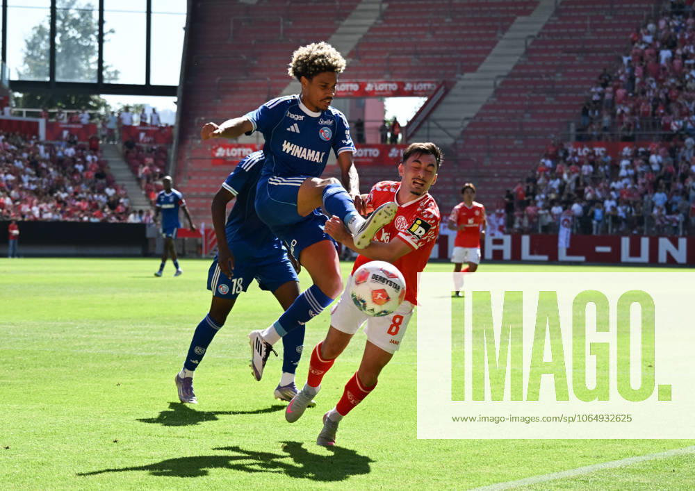 Football Test Match, FSV Mainz 05 Racing Strasbourg v l Fà lix Lemarà chal Racing Strasbourg , Paul Nebel 1 FSV Mainz 05