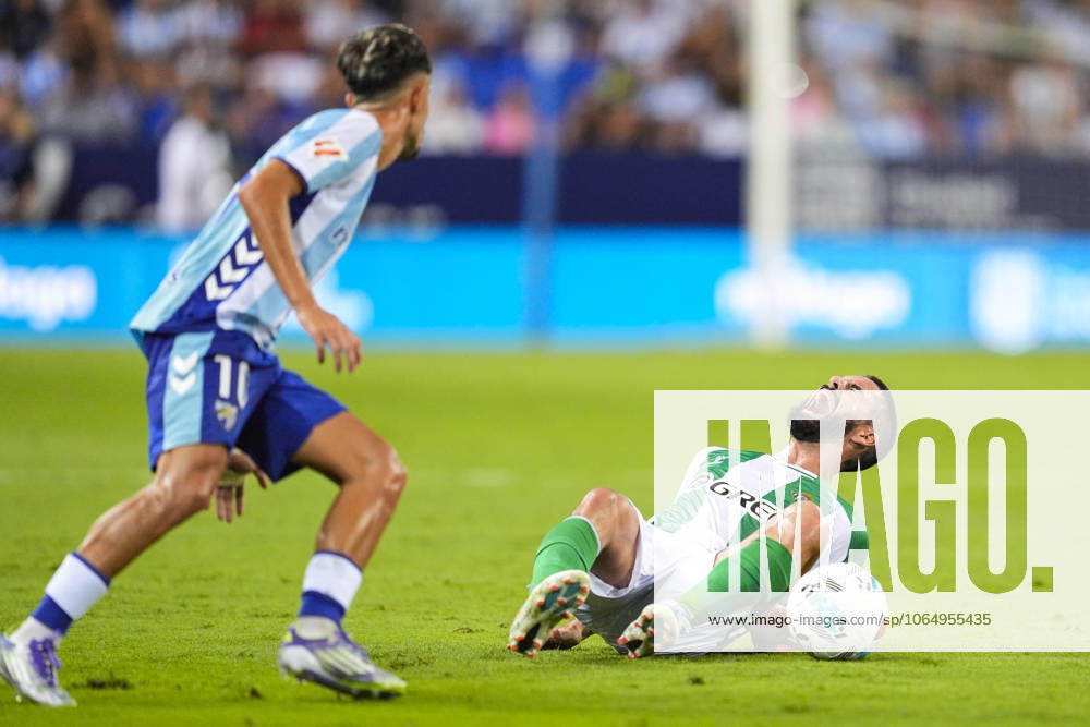 Francisco Isco Alarcon of Real Betis laments during XXXV Costa del Sol Trophy, football match played between Malaga CF and Real Betis at La Rosaleda Stadium on August 9, 2025, in Malaga, Spain. Malaga SPAIN - ZUMAa181 20250809_zaa_a181_035