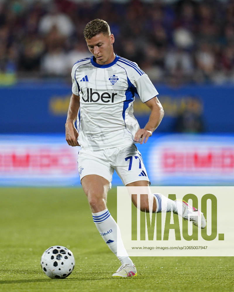 ESP: FC Barcelona, Barca v Como 1907. Joan Gamper Trophy Ignace Van der Brempt of Como 1907 during the Joian Gaper Trophy match between FC Barcelona and Como 1907 played at Johan Cruyff Stadium on August 10, 2025 in Barcelona, Spain. kpng
