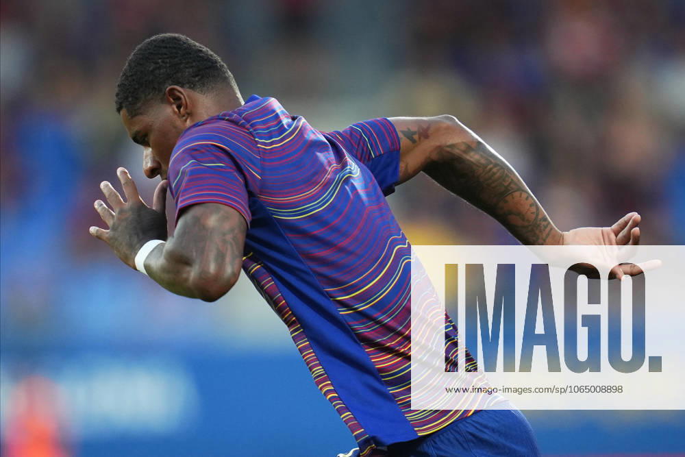 ESP: FC Barcelona, Barca v Como 1907. Joan Gamper Trophy Marcus Rashford of FC Barcelona during the Joian Gaper Trophy match between FC Barcelona and Como 1907 played at Johan Cruyff Stadium on August 10, 2025 in Barcelona, Spain. kpng