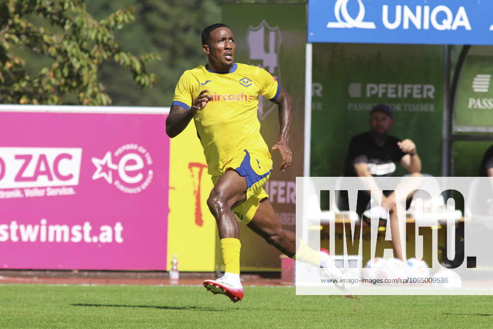 CALCIO - Amichevole - Hellas Verona FC vs St. Pauli Jackson Tchatchoua of Hellas Verona FC during St Pauli FC 1910 vs Hellas Verona FC, 5° Test Match, at Velly Arena in Imst (A), on August 09, 2025. Imst Austria