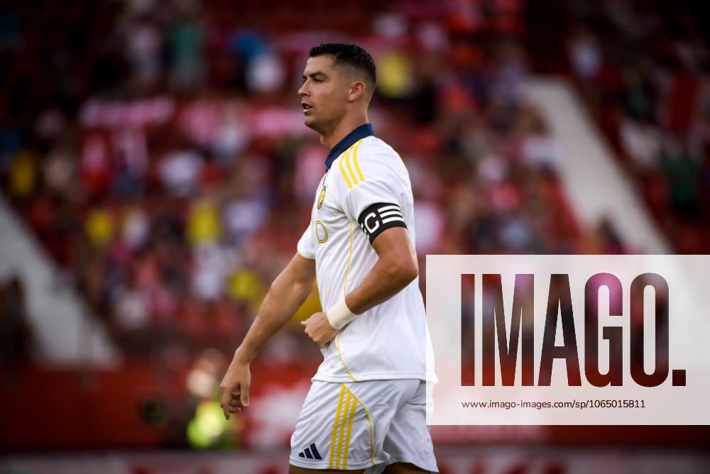 ESP: UD Almeria v Al Nassr - Friendly Match ALMERIA, SPAIN - AUGUST 10: Cristiano Ronaldo of Al Nassr during the match between UD Almeria and Al Nassr of friendly match on August 10, 2025 at Power Horse Stadium in Almeria, Spain. (Photo by Samuel Carreno) Almeria Andalucia Andalucia Spain