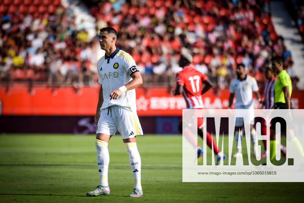 ESP: UD Almeria v Al Nassr - Friendly Match ALMERIA, SPAIN - AUGUST 10: Cristiano Ronaldo of Al Nassr during the match between UD Almeria and Al Nassr of friendly match on August 10, 2025 at Power Horse Stadium in Almeria, Spain. (Photo by Samuel Carreno) Almeria Andalucia Andalucia Spain