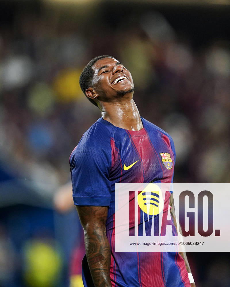 ESP: FC Barcelona, Barca v Como 1907. Joan Gamper Trophy Marcus Rashford of FC Barcelona during the Joian Gaper Trophy match between FC Barcelona and Como 1907 played at Johan Cruyff Stadium on August 10, 2025 in Barcelona, Spain. kpng