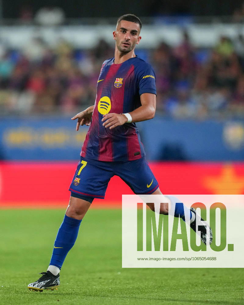 ESP: FC Barcelona, Barca v Como 1907. Joan Gamper Trophy Ferran Torres of FC Barcelona during the Joian Gaper Trophy match between FC Barcelona and Como 1907 played at Johan Cruyff Stadium on August 10, 2025 in Barcelona, Spain. kpng