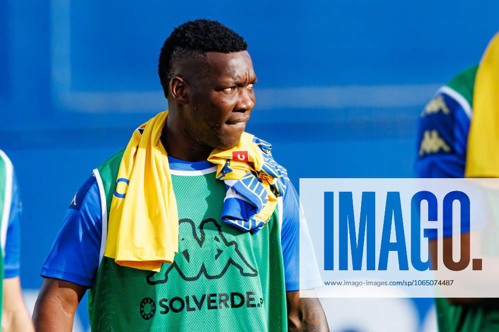 Patrick de Paula seen during Liga Portugal game between teams of GD Estoril Praia and CF Estrela Amadora (Maciej Rogowski) Estoril Estadio Antonio Coimbra da Mota Portugal