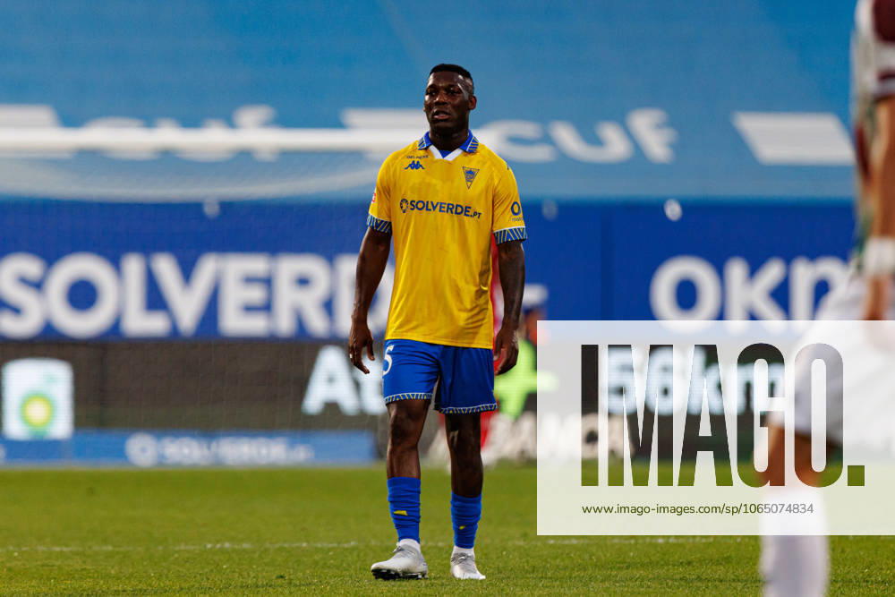 Patrick de Paula seen during Liga Portugal game between teams of GD Estoril Praia and CF Estrela Amadora (Maciej Rogowski) Estoril Estadio Antonio Coimbra da Mota Portugal