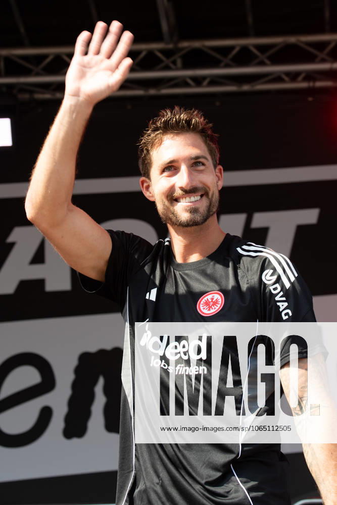 2025 08 13 Family Day of Eintracht Frankfurt v l , goalkeeper, goalkeeper Kevin Trapp Eintracht Frankfurt welcomes the fans