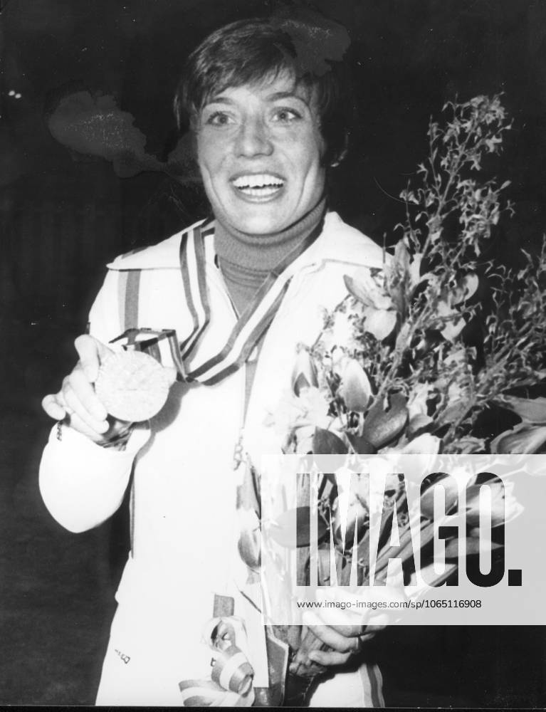 Ski Alpine Olympic Winter Games 1976 in Innsbruck u B Z Gold medal winner Rosi Mittermaier Germany 1976 in Innsbruck Austria ATTENTION date estimated !ACHTUNG AUFNAHMEDATUM GESCHÄTZT!